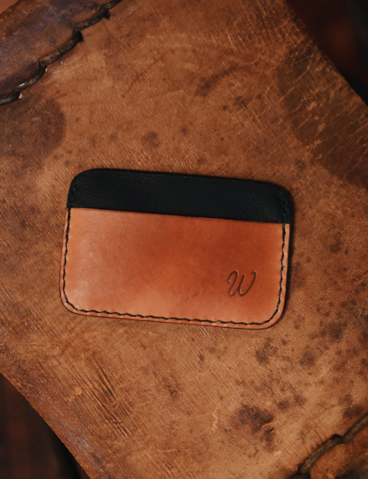 Hand Stitched Card Holder