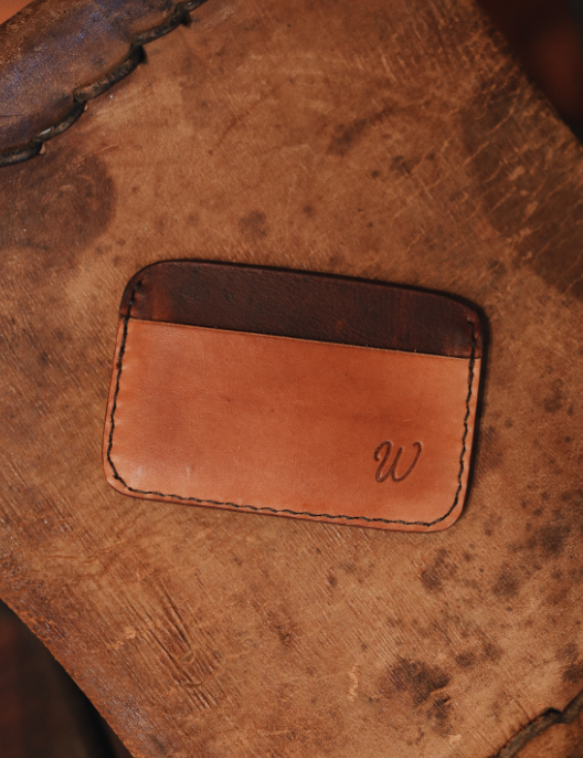 Hand Stitched Card Holder