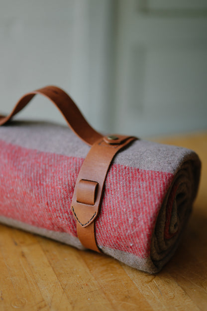 The Rambler Leather Blanket Wrap